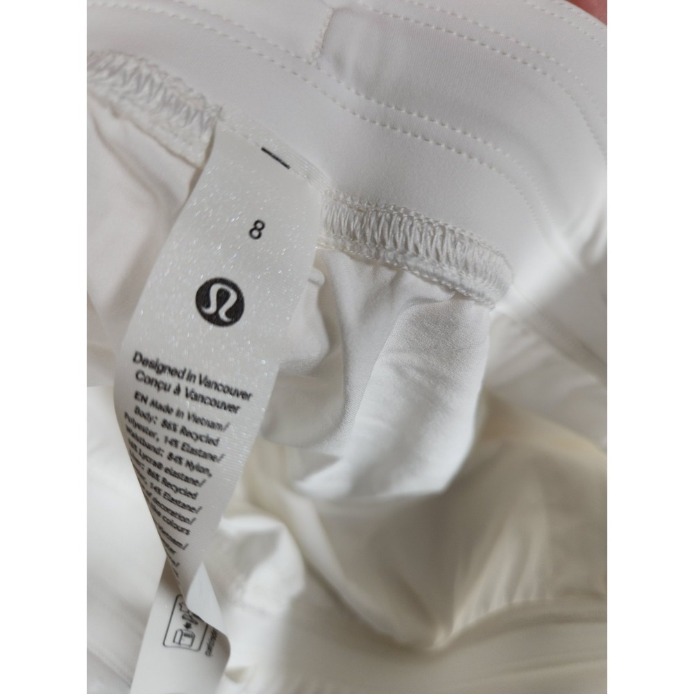 Lululemon Adapted State Perforated HR Jogger Joggers Women's Size 8 White - Picture 6 of 7